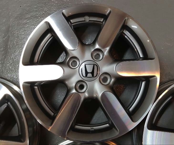 ホンダ N-ONE 純正ホイール N-BOX N-WGN ガンメタポリッシュ綺麗