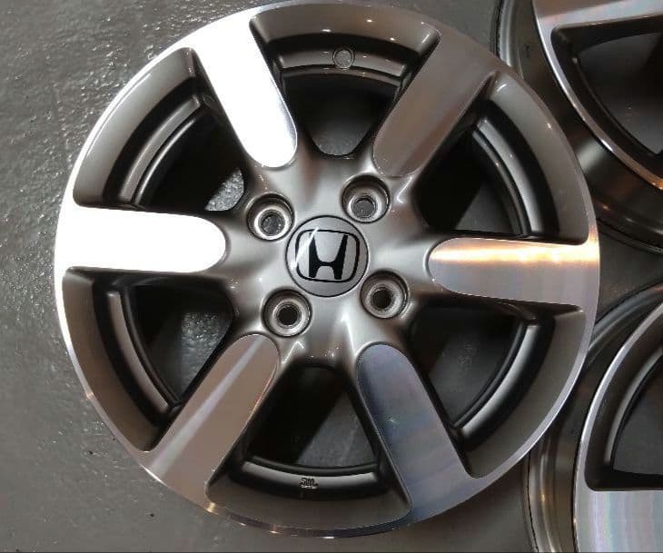 ホンダ N-ONE 純正ホイール N-BOX N-WGN ガンメタポリッシュ綺麗