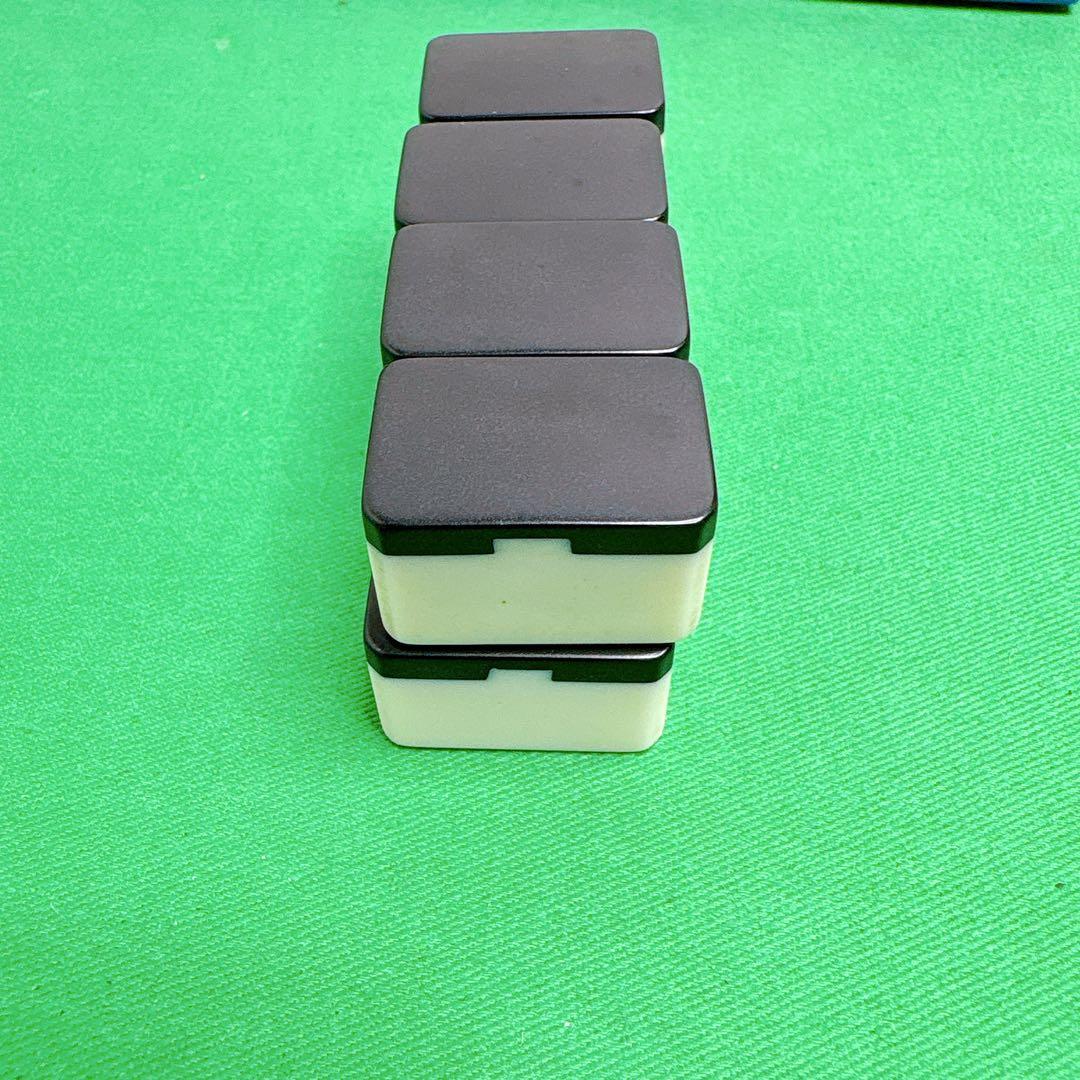 キングバード　麻雀牌　背黒牌　昭和レトロ 五本羽一索