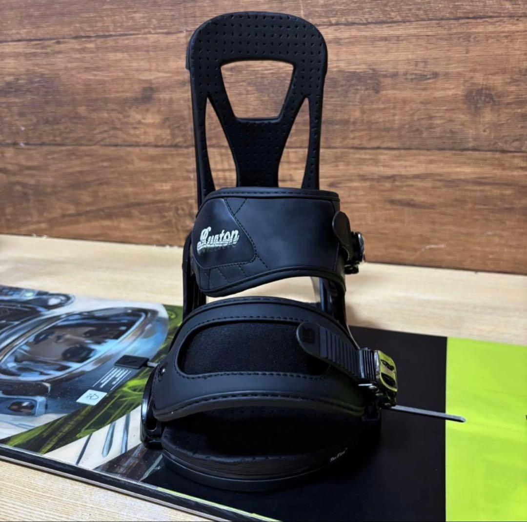 美品　BURTON バートン　メンズスノーボード4点 ダブルBOA 初心者　長身