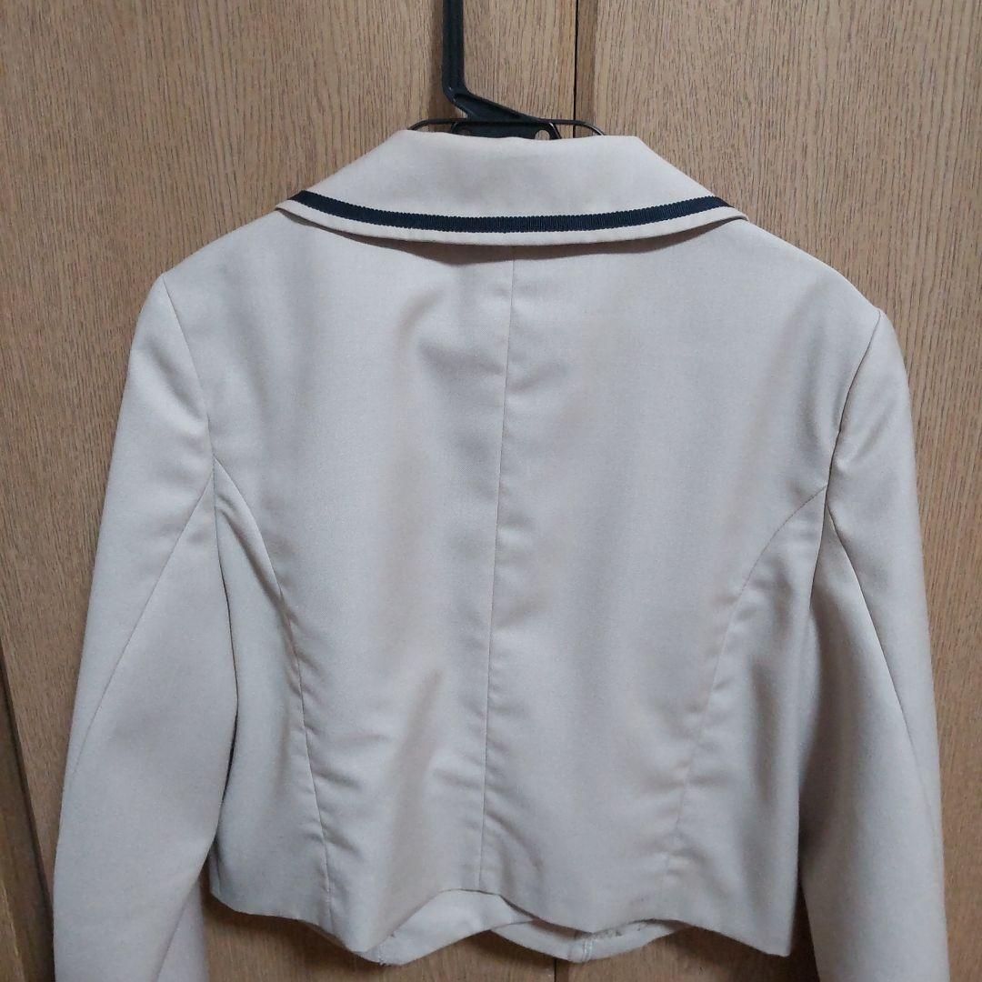 卒服　小学生女子 Mezzo Piano ベージュ　シャツセット