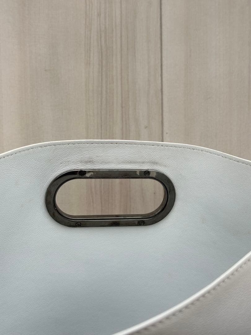 sacai ホワイト ショッパーバッグ