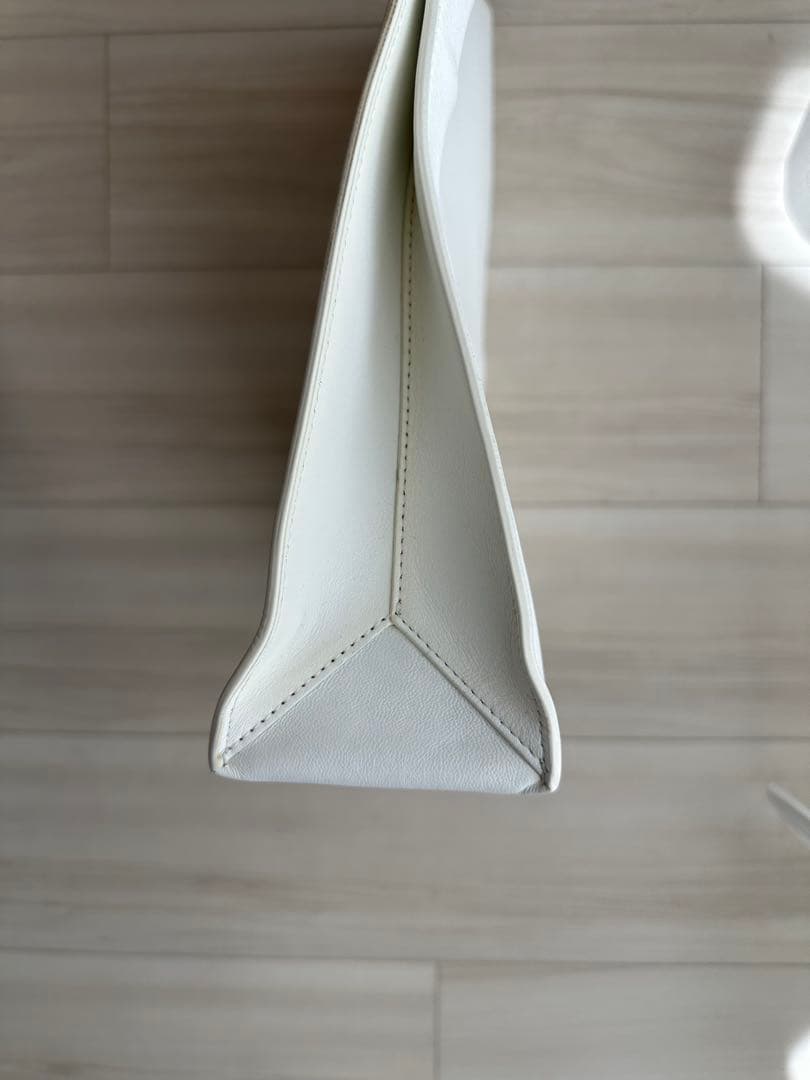 sacai ホワイト ショッパーバッグ