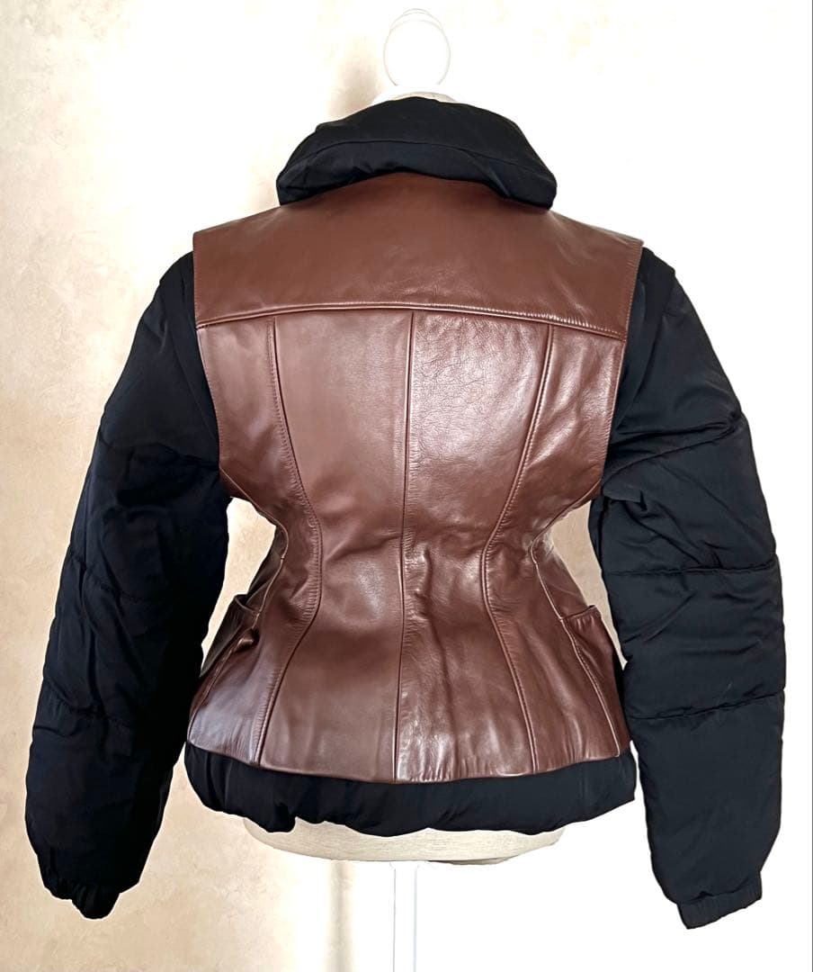 ヴィンテージ Yohji Yamamoto 3wayキルティングJK 革ベスト付