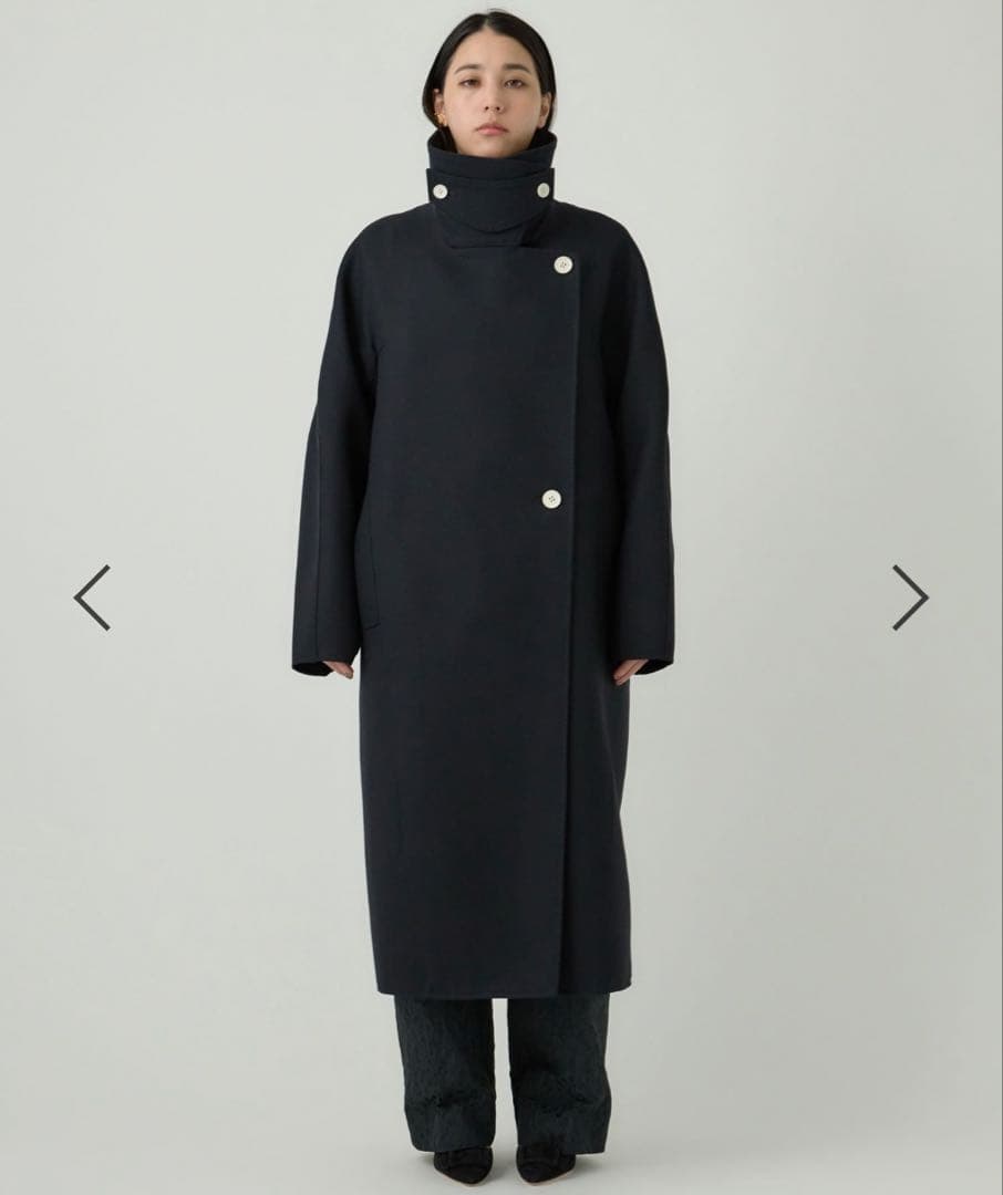 【新品・未使用】chaos ウォーステッドリバーオーバーコート