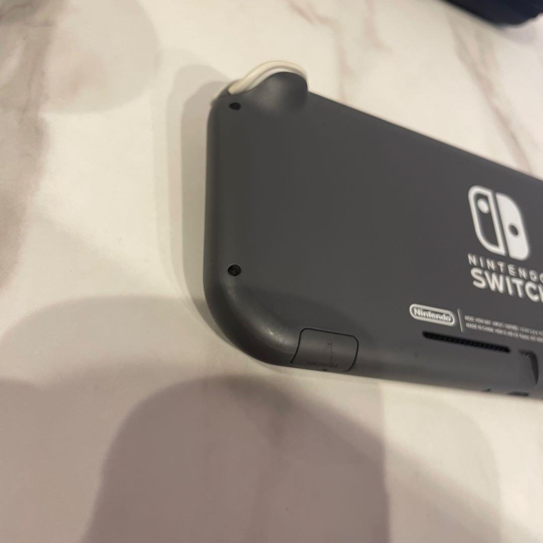 Nintendo Switch Lite グレー 動作確認済み ケース付き
