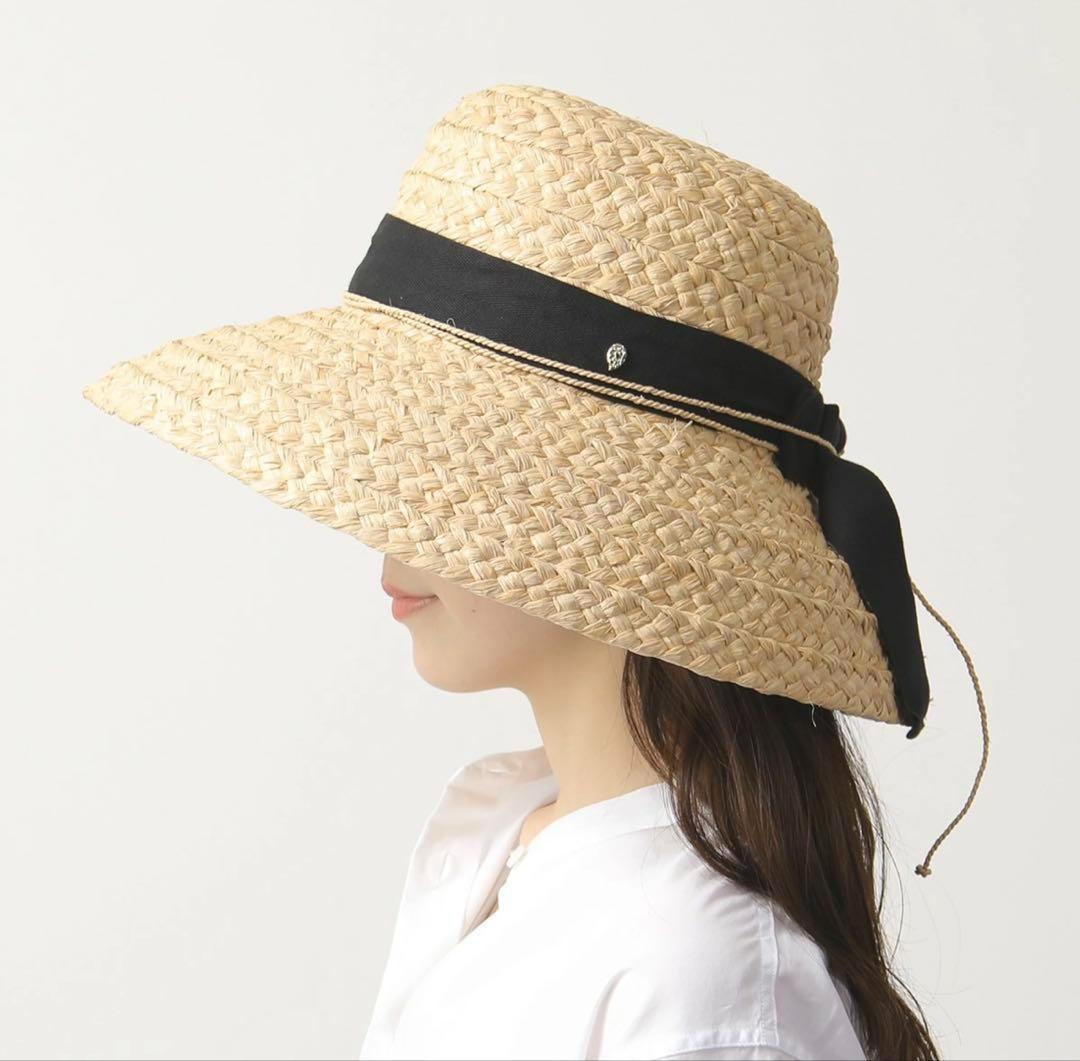 HELEN KAMINSKI ラフィアハット Classic 5 帽子 リボン