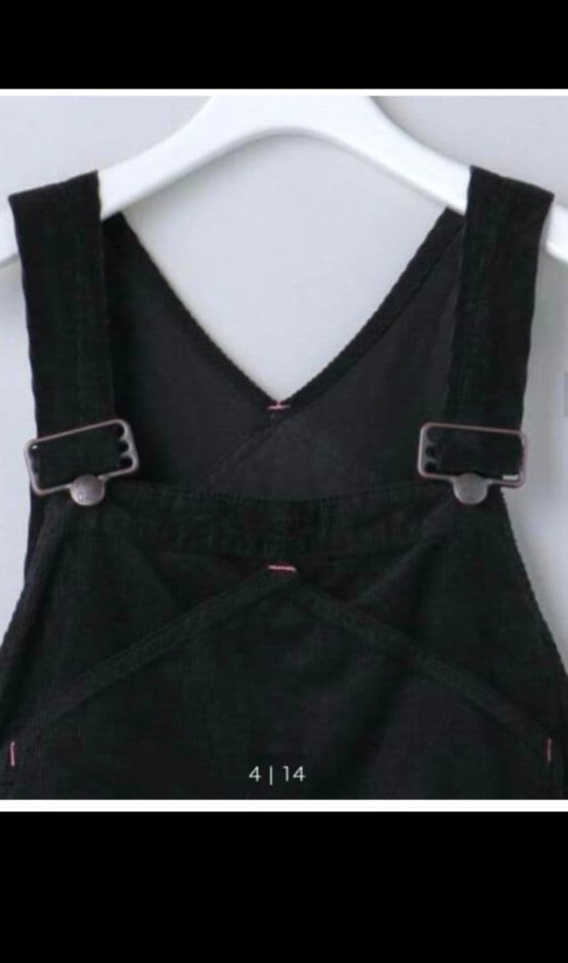 PAYDAY✕roku 　ロク　コーデュロイサロペット　Мsize