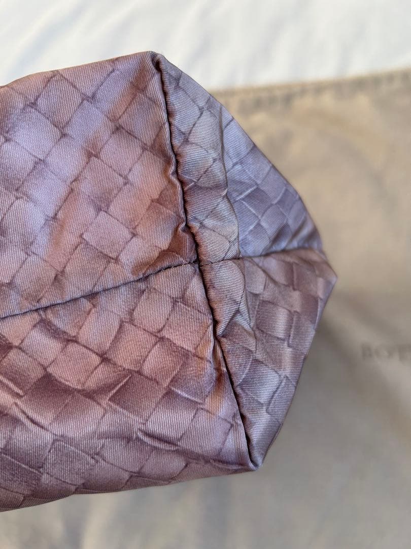 ボッテガヴェネタ イントレチャート プリント トートバッグ