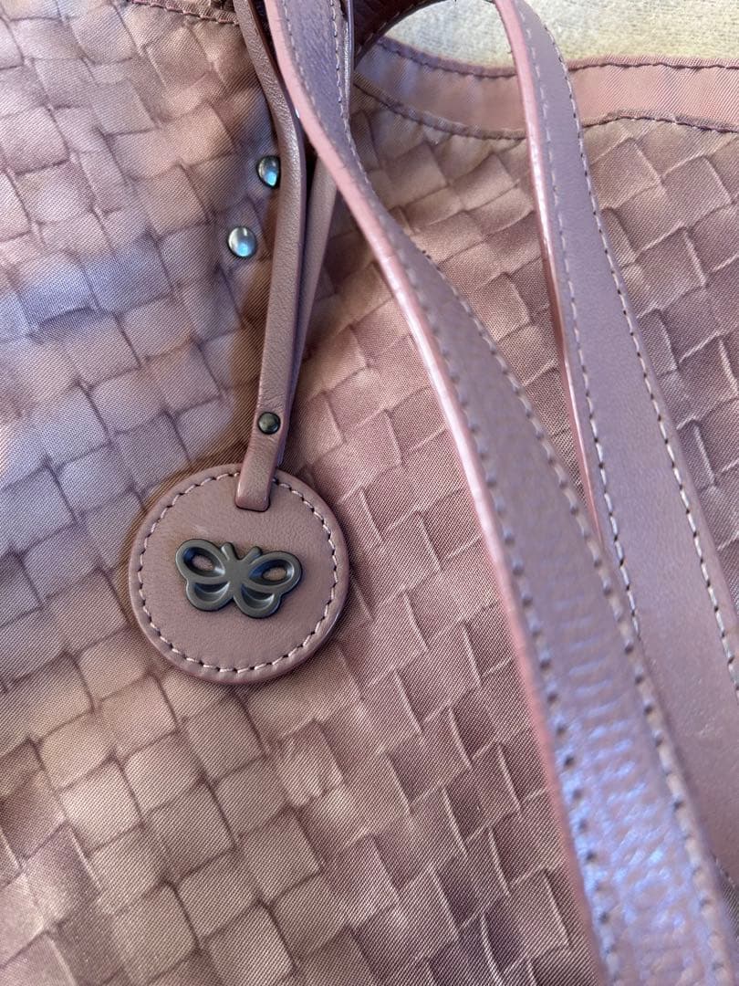 ボッテガヴェネタ イントレチャート プリント トートバッグ