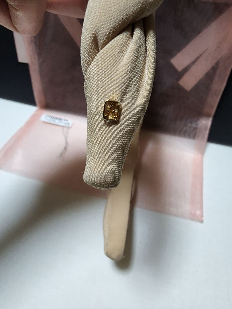 ALEXANDRE DE PARISカチューシャ TIMLESS SATIN