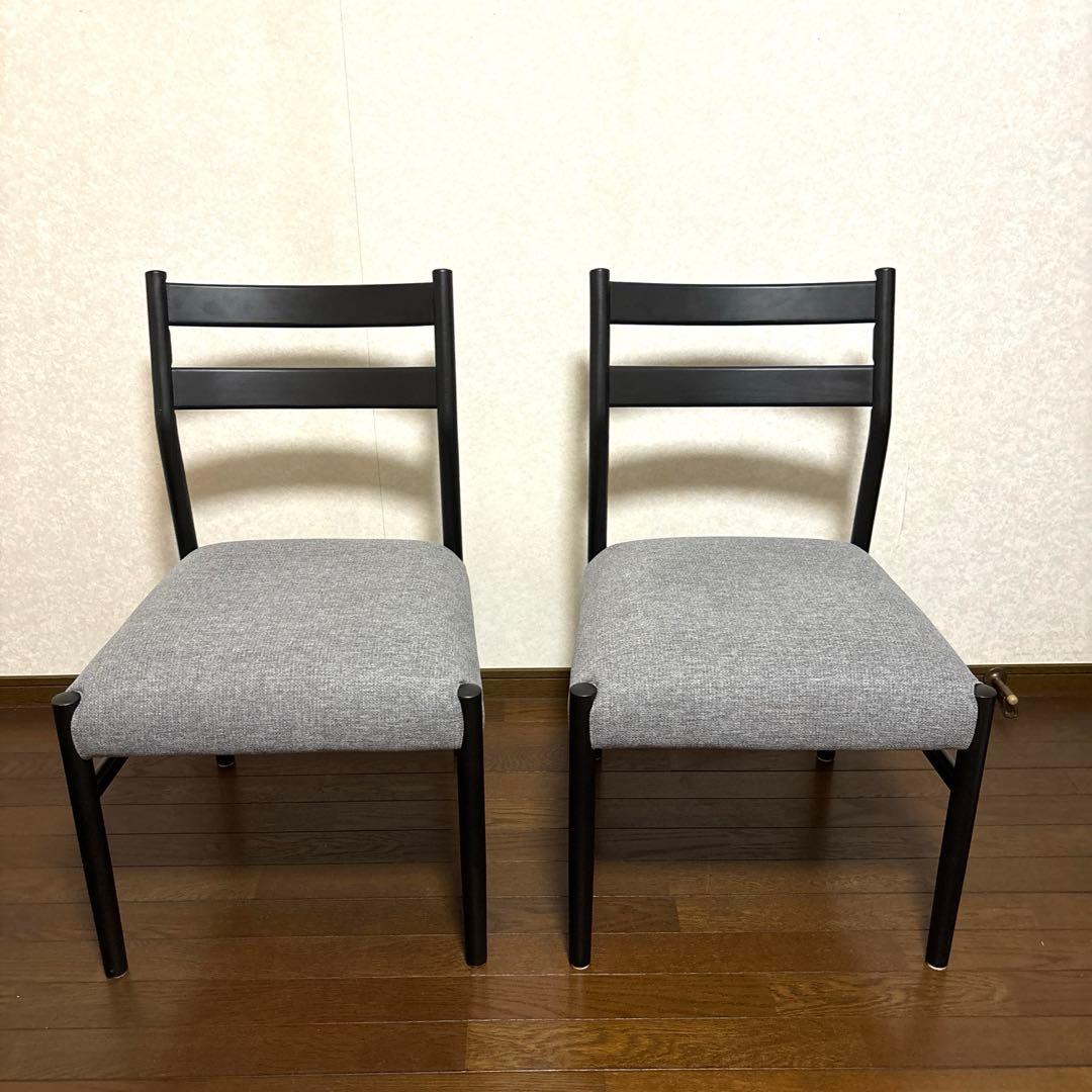 【極美品】ニトリ ダイニングチェア Nコレクション C-34 ２脚セット