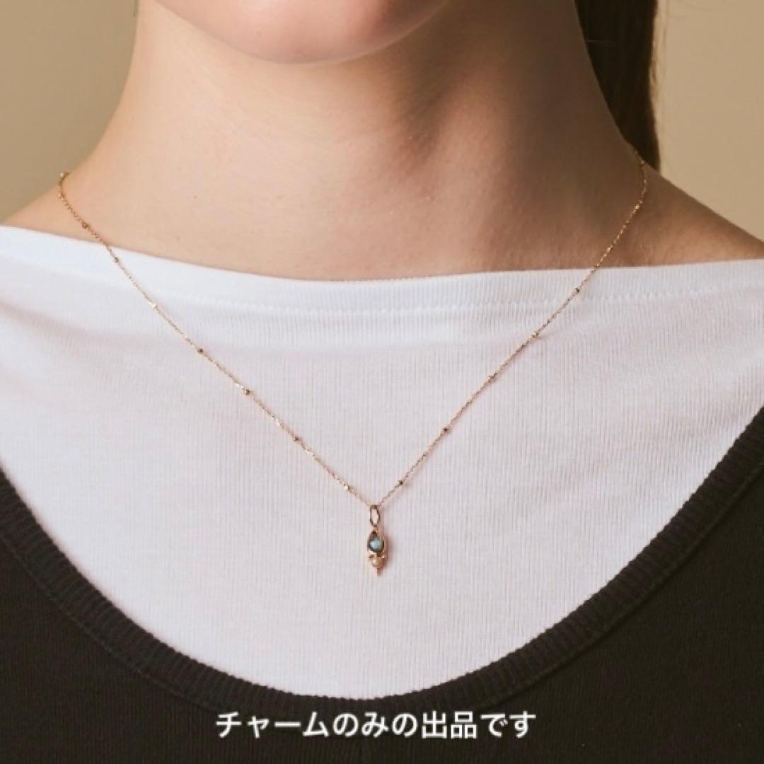 agete K5ラブラドライト チャーム