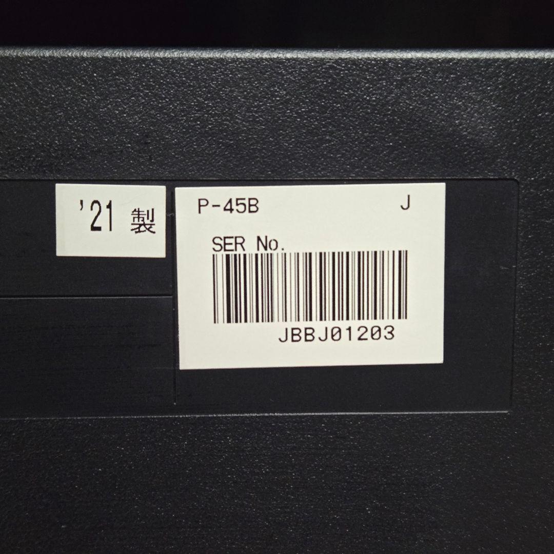 ヤマハ 電子ピアノ Pシリーズ 88鍵盤 P-45 ブラック