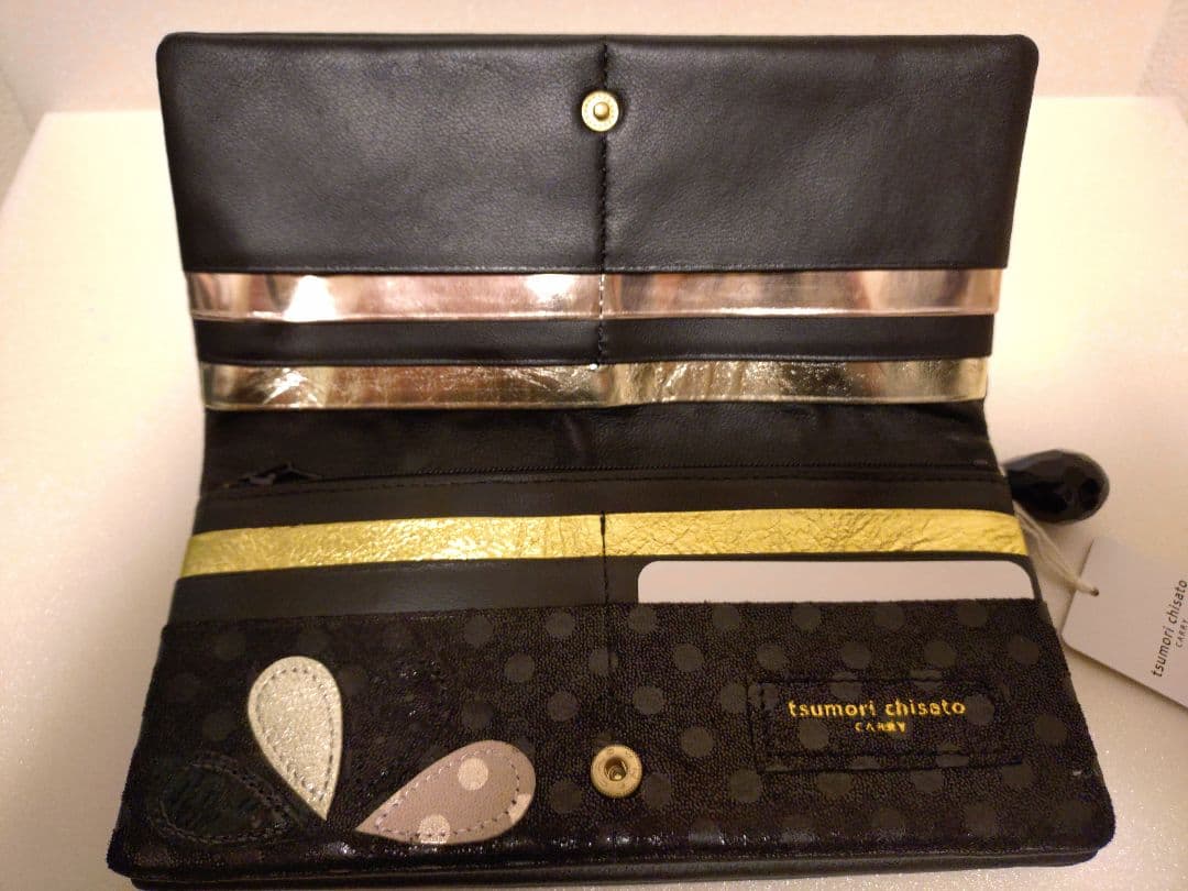 新品 ツモリチサト 長財布 ドロップ