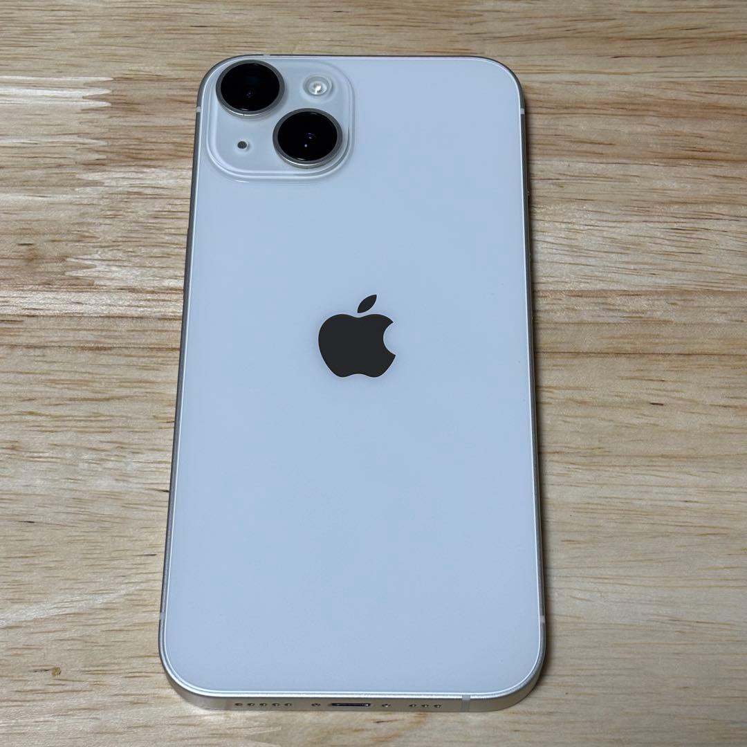 【極美品】Apple iPhone 14ホワイト 128GB