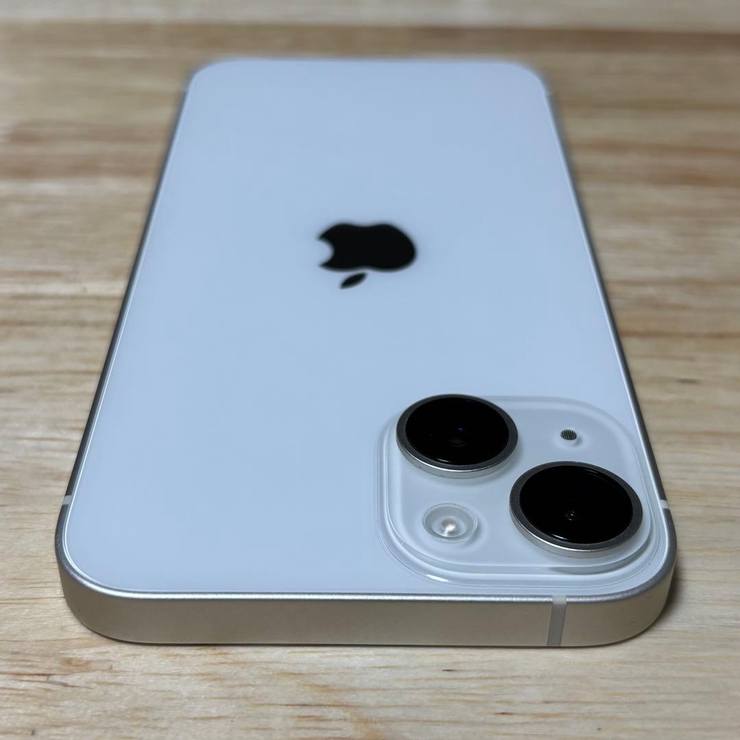 【極美品】Apple iPhone 14ホワイト 128GB