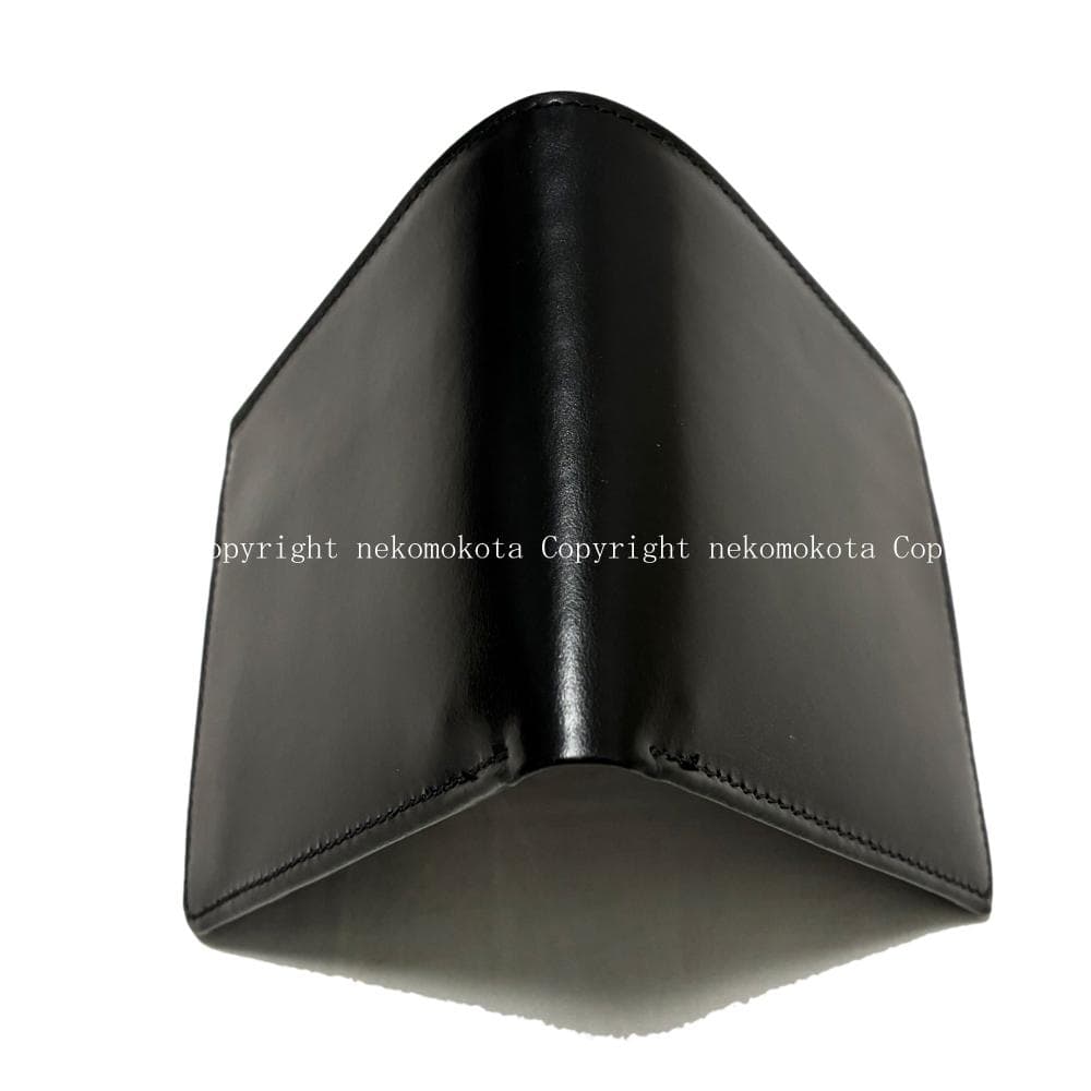 専用★ホワイトハウス コックス ブライドルレザー 2つ折り 財布 黒 ブラック