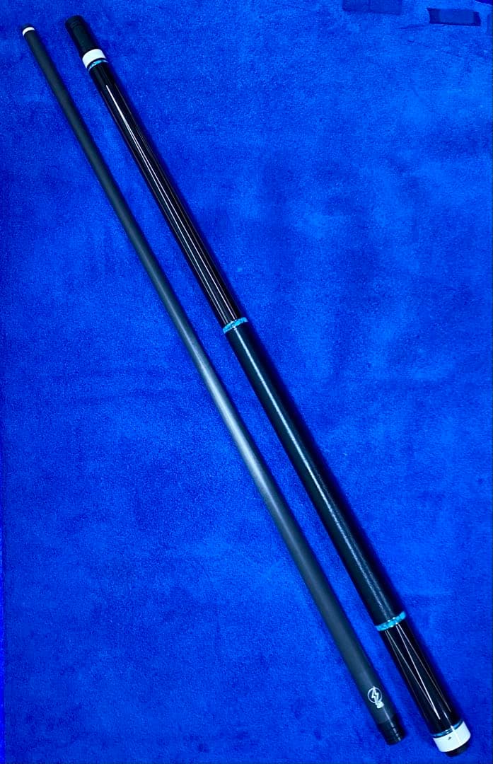 HOW CUE シルバー上下8剣ターコイズリング最上位モデル フラッシュシャフト