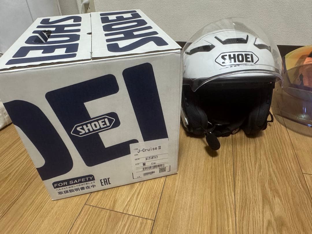 SHOEI ショウエイ ホワイト J-Cruise2 ヘルメット Mサイズ