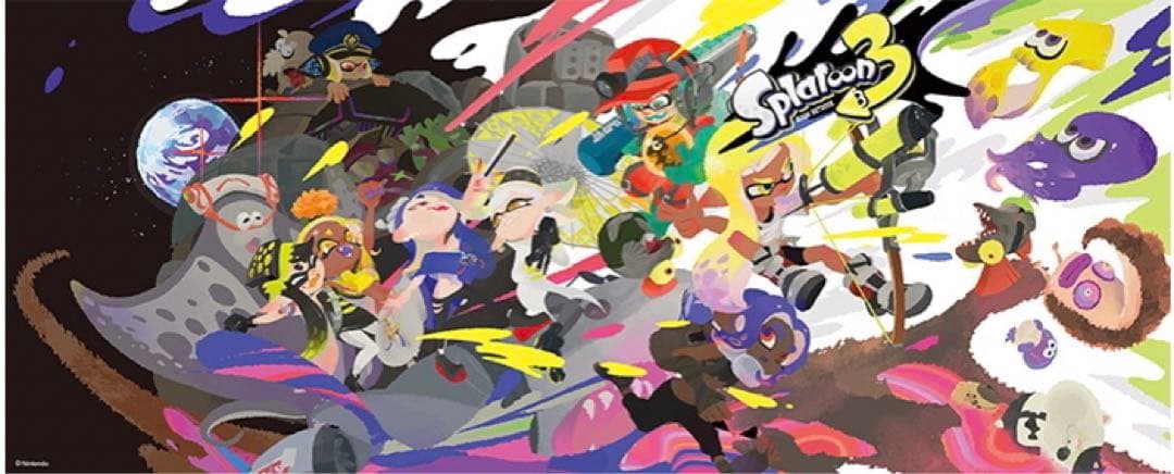 スプラトゥーンポスター　4枚　未使用保管品