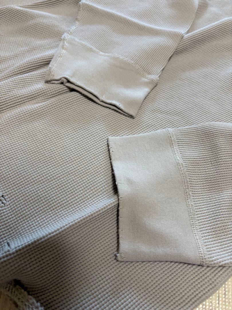 ANCELLM ダメージ トップス カットソー Tシャツ グレー 1