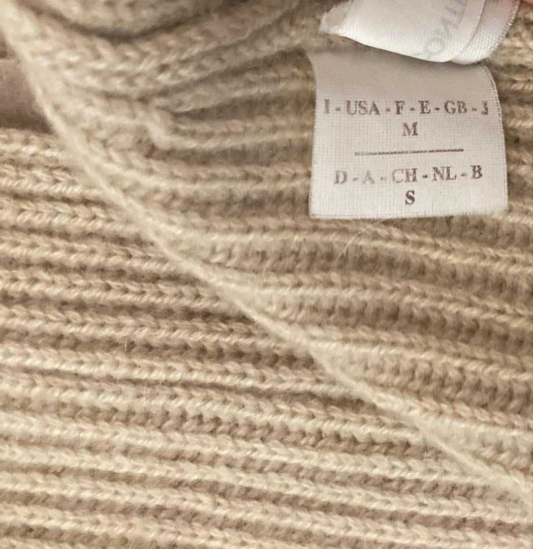 ブルネロクチネリ　カシミヤ　リブ編み　ジャケット　カーディガン