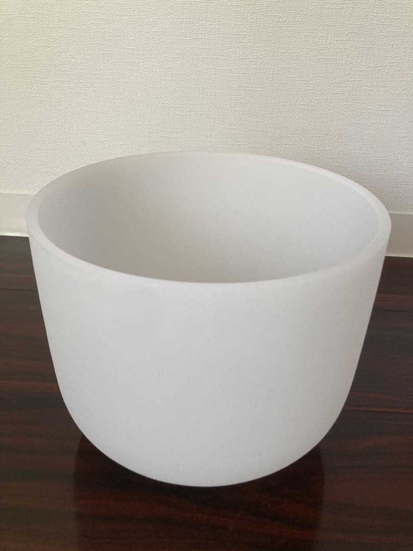 CVNC新品・528Hzクリスタルボウル8インチ音階C フロスト