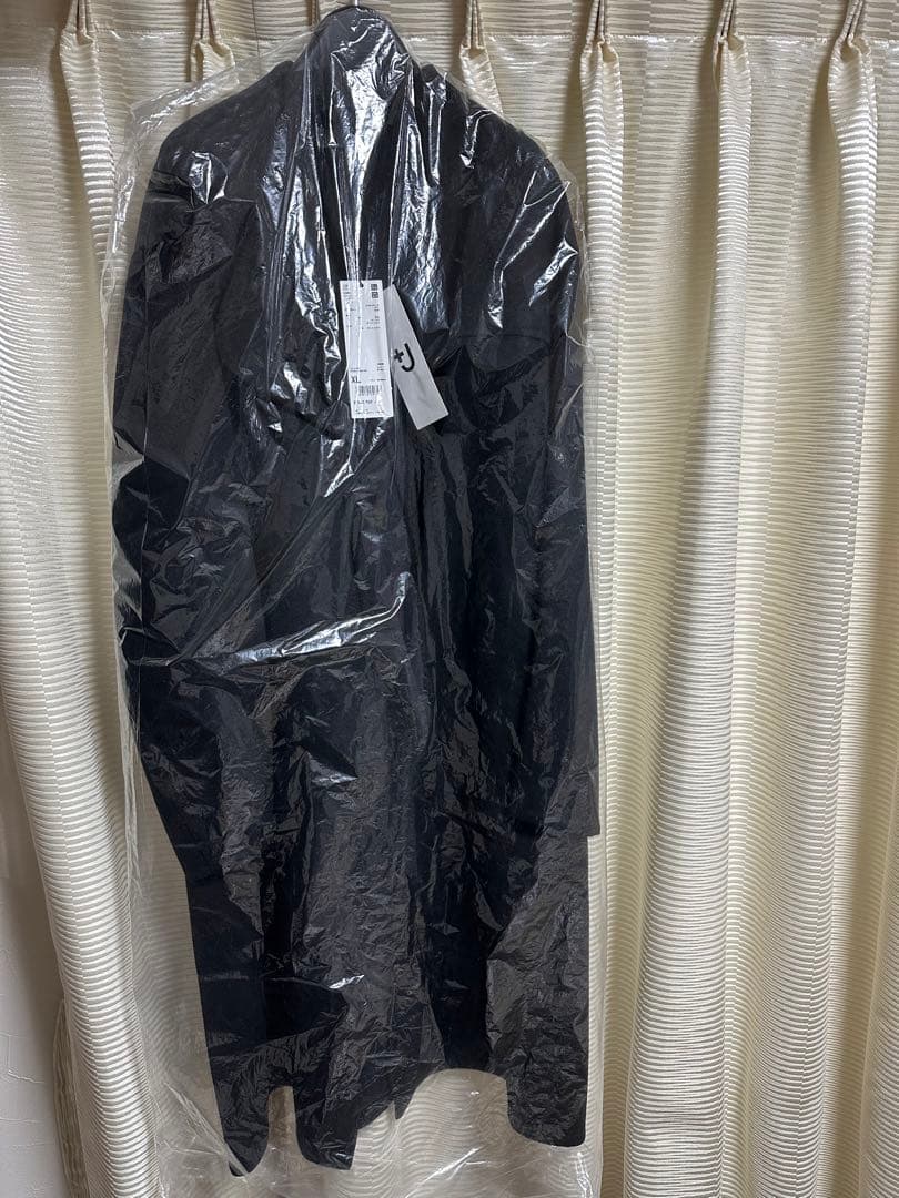UNIQLO ＋J カシミヤブレンドノーカラーコート　新品未使用タグ付き