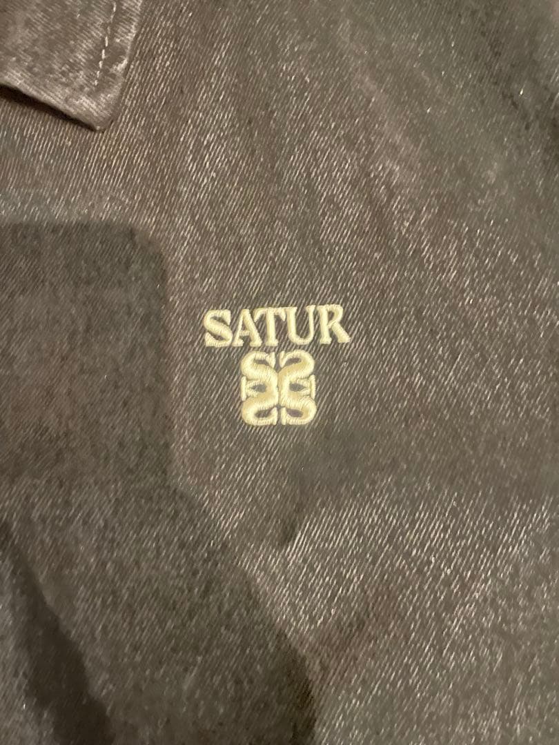 SATUR ブラック ジージャン