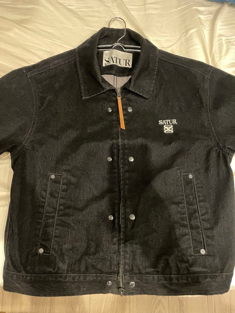 SATUR ブラック ジージャン
