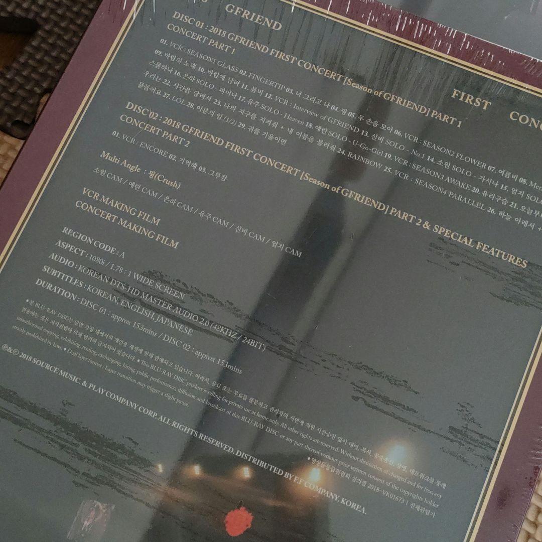 新品未開封 ◆ Season of GFRIEND ブルーレイ ヨジャチング