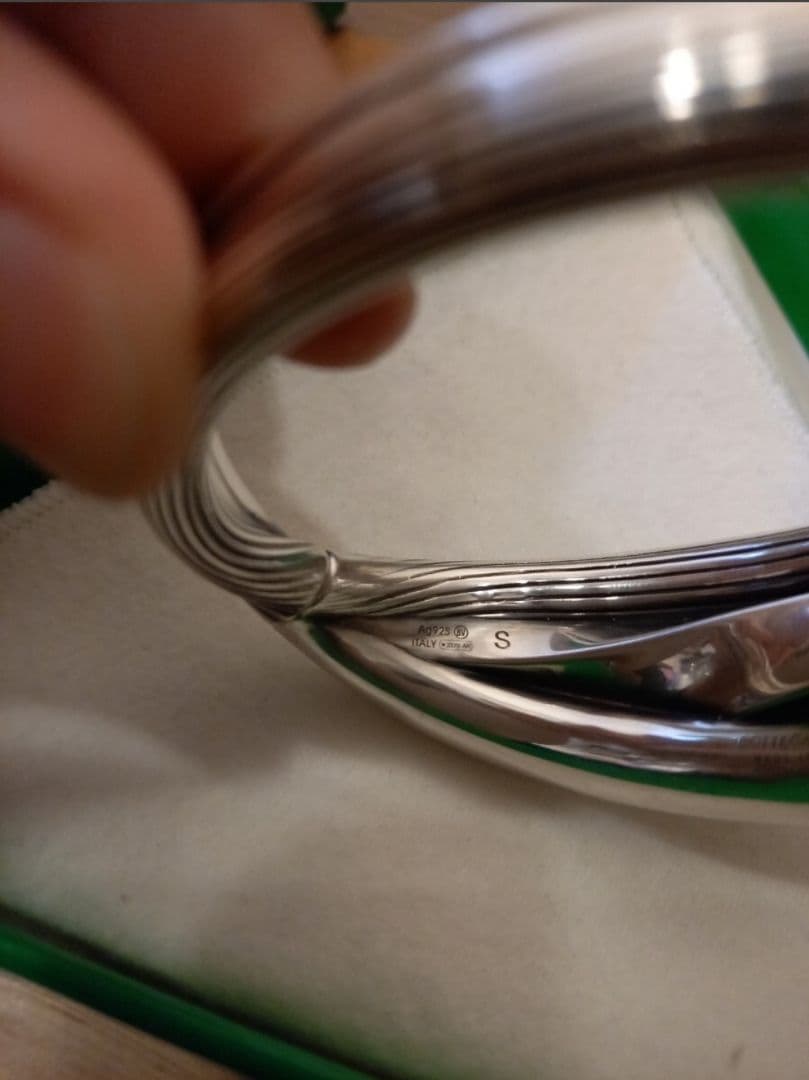 BOTTEGA VENETA バングル シルバー９２５ 希少品　ボッテガヴェネタ