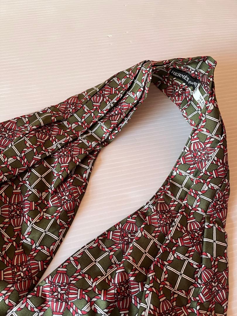 エルメスアスコットタイ