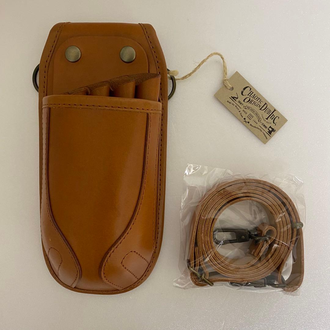 CHAOTIC ORIGIN DUB レザー シザーケース フローリスト 本革