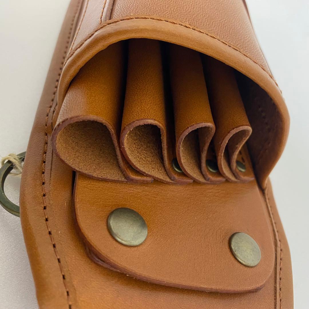 CHAOTIC ORIGIN DUB レザー シザーケース フローリスト 本革