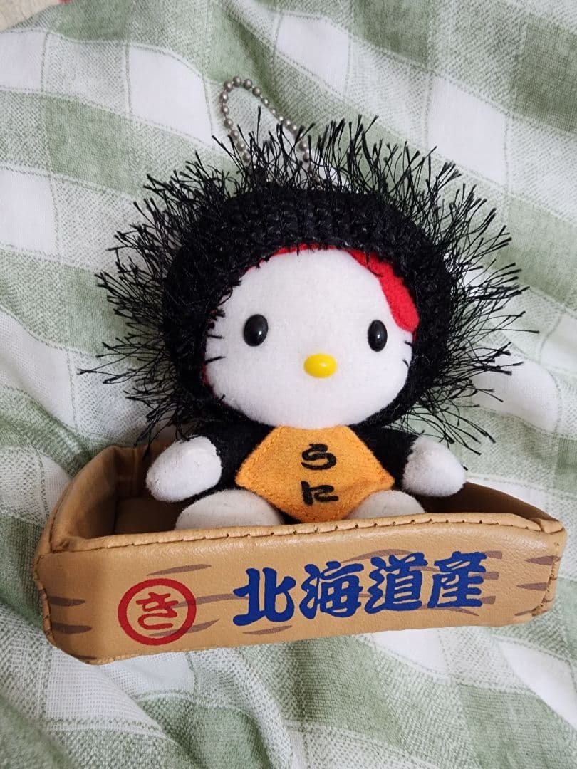 激レア　ご当地　うに　キティちゃんのマスコット