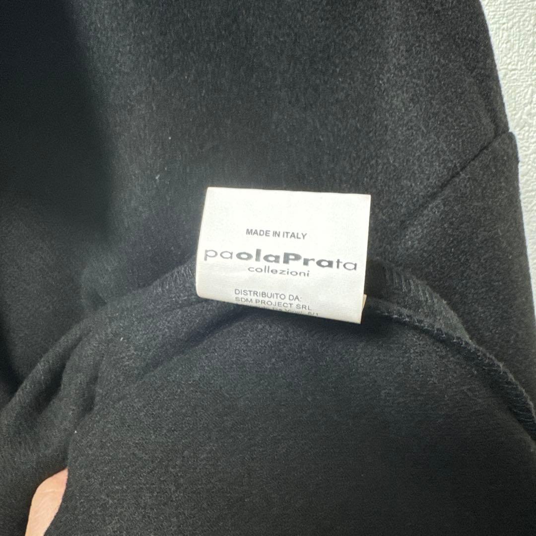 【未使用品】シャツコート アルパカ混　オーバーサイズ　インポート品