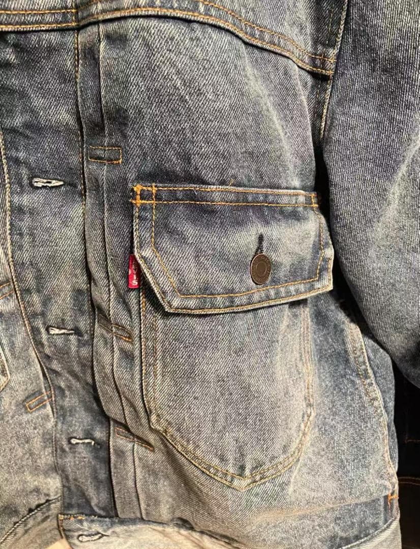 Levi's×Barbour Type2 デニムジャケット コラボ希少 極美品