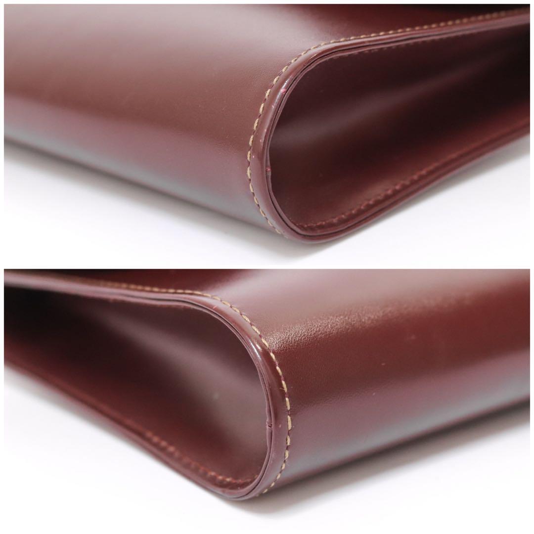 カルティエ クラッチバッグ マストライン　セカンドバッグ ギャランティカード