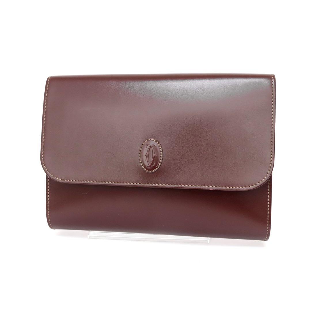 カルティエ クラッチバッグ マストライン　セカンドバッグ ギャランティカード