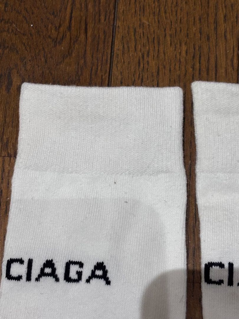 バレンシアガ BALENCIAGA ロゴプリントソックス 5足セット