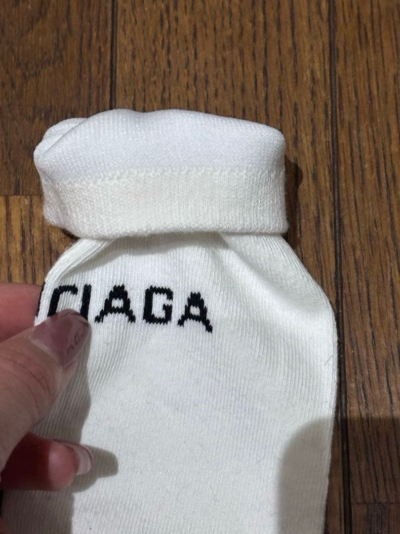 バレンシアガ BALENCIAGA ロゴプリントソックス 5足セット