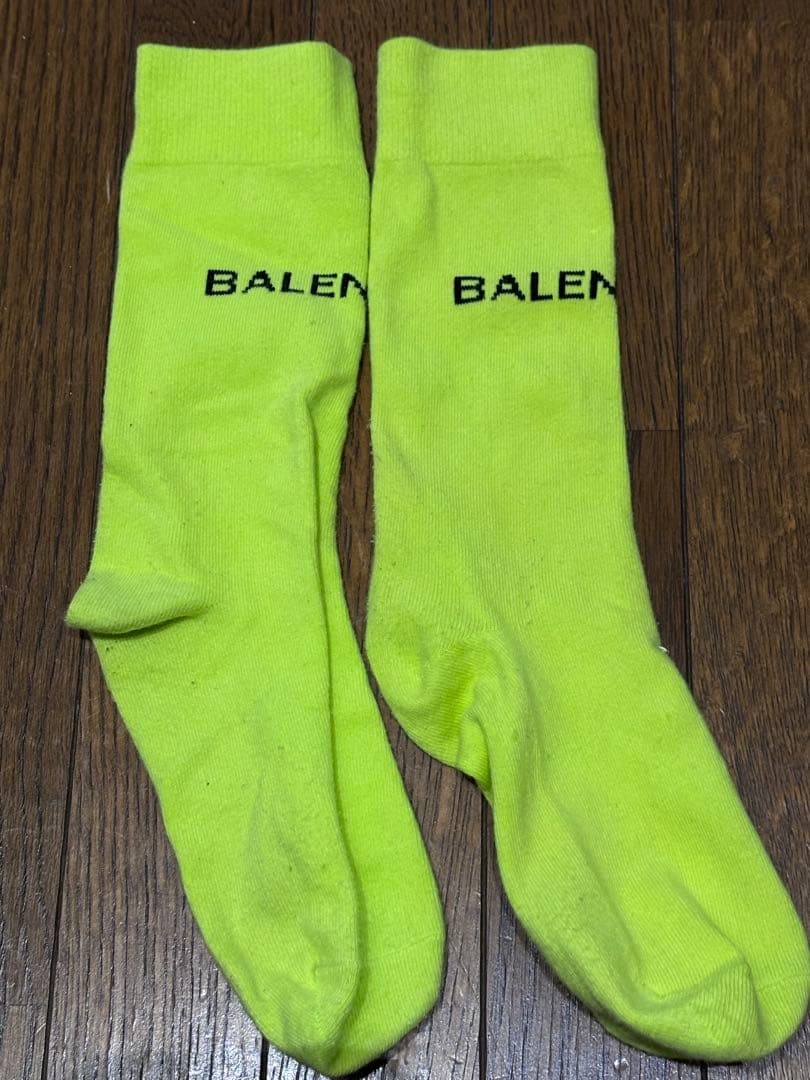 バレンシアガ BALENCIAGA ロゴプリントソックス 5足セット