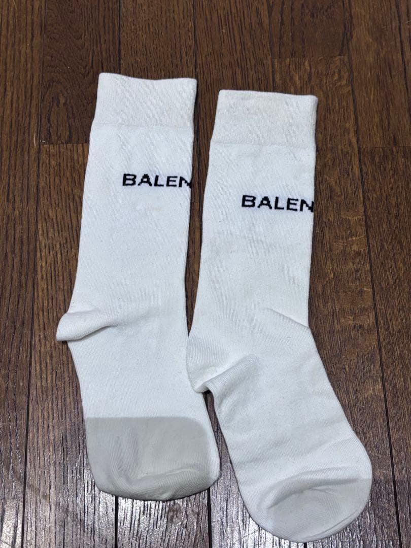 バレンシアガ BALENCIAGA ロゴプリントソックス 5足セット