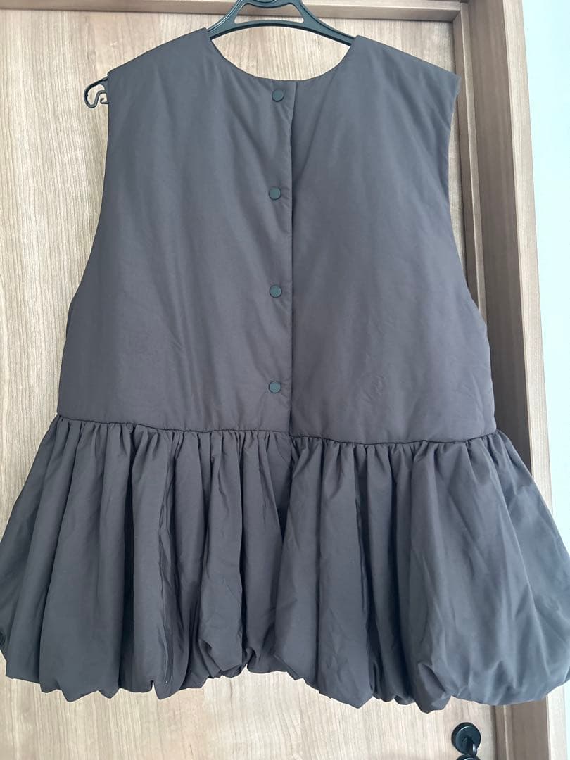 CELFORD 24AW ペプラムパフベスト 中綿ベスト