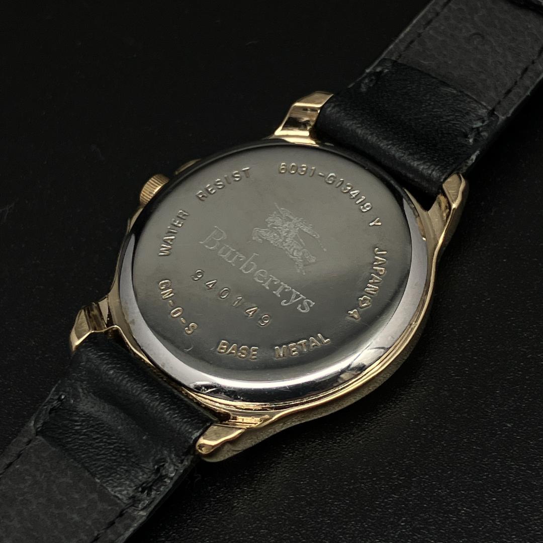 【新品電池/稼働】バーバリー 腕時計 レディース クォーツ ホワイト ゴールド