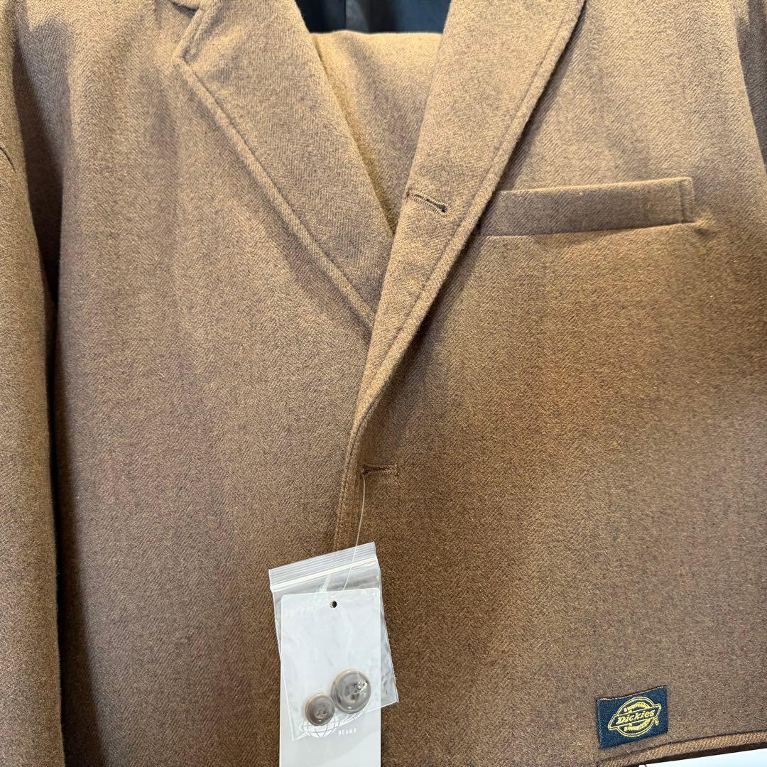 Dickies TRIPSTER SUIT 25FW BEAMS 茶XLブラウン