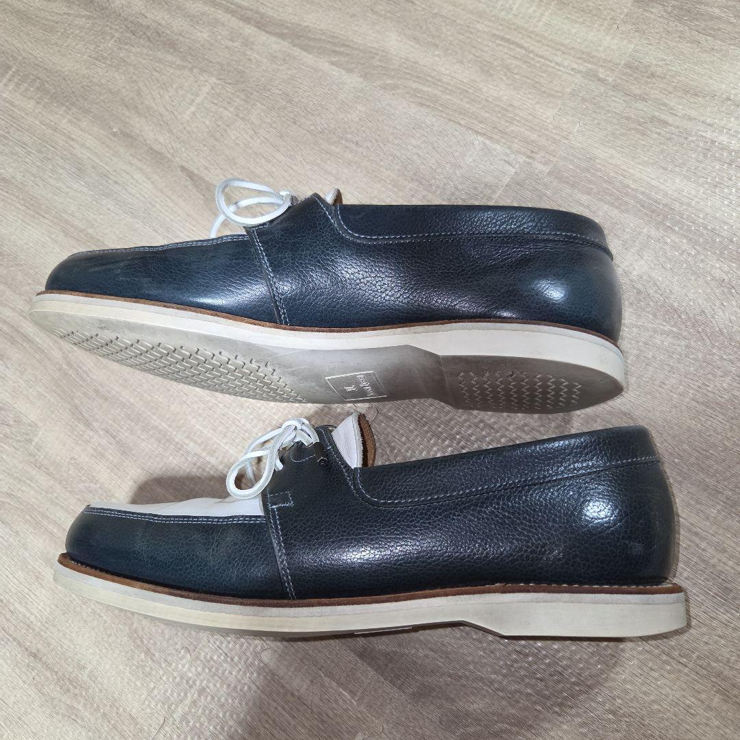 JOHN LOBB ARIMA デッキシューズ コンビ レザーシューズ