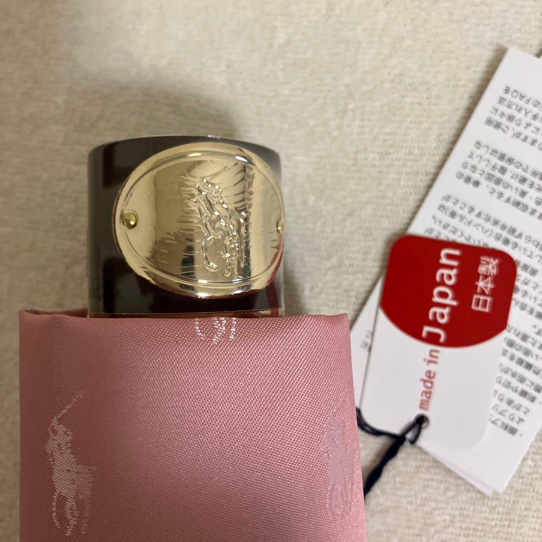 ラルフローレン☆雨天専用折りたたみ傘　ピンク